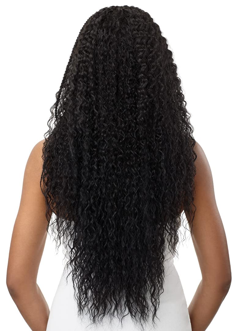 Amazon.com : Outre 13x4 Hand Tied Lace Frontal Wig - STITCH  display picture 2