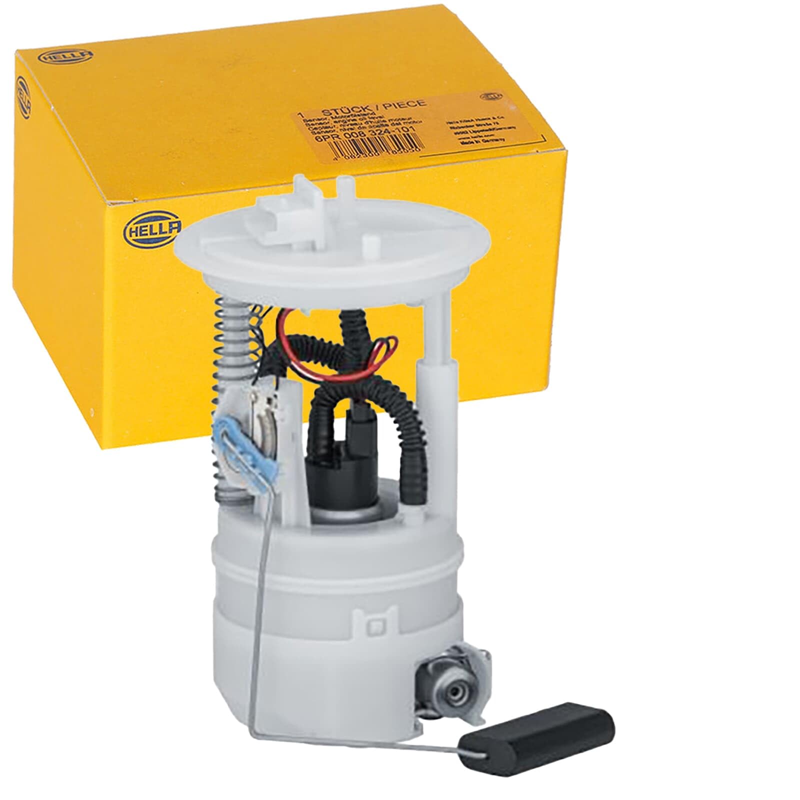 HELLA 8TF 358 302-941 Gruppo alimentazione carburante - 12V - Elettrico - Connettore 4 pin