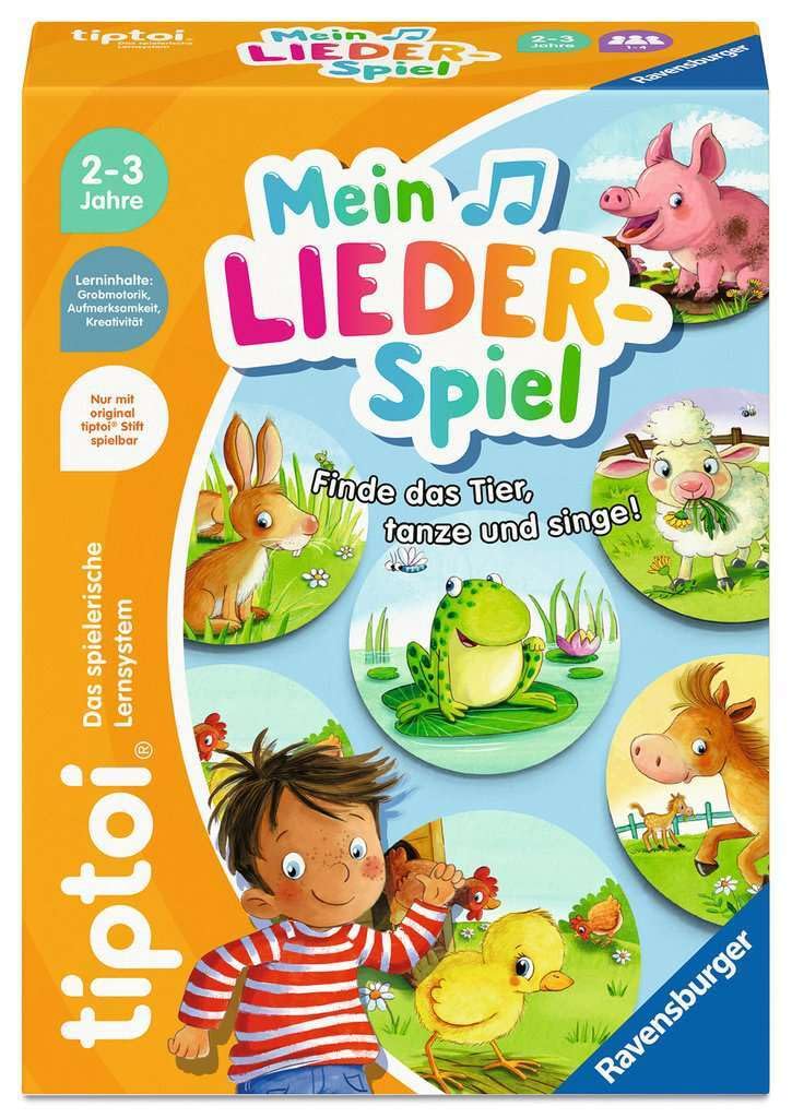Ravensburger tiptoi Spiel 00237 - My Songs Game, Movement Game for Children from 2 Years