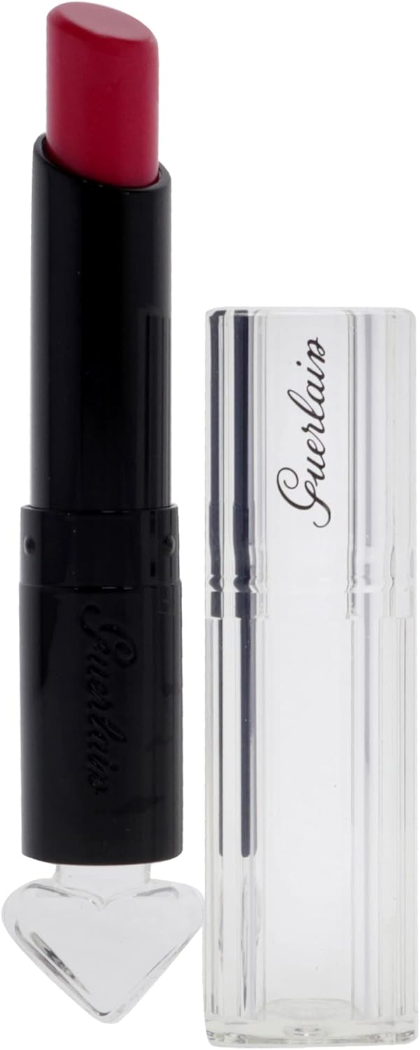Guerlain La Petite Robe Noire Deliciously Shiny Lip Color # 065 Neon Pumps Lipstick for Women, 0.09 Ounce