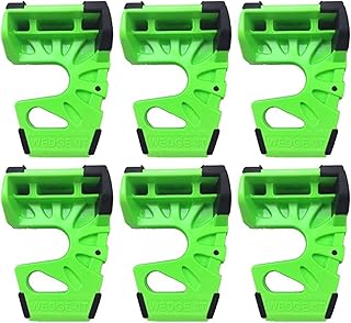 Wedge-It - The Ultimate Door Stop - Lime Green (6 PACK)