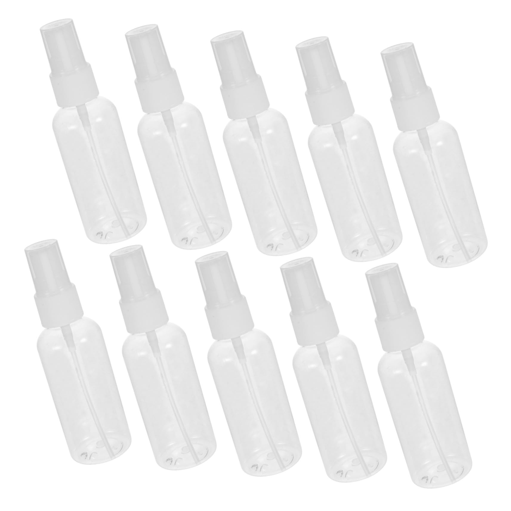 PACKOVE 100 Sztuk Szt Podróżnych Atomizerów Przezroczyste Wielokrotnego Napełniania Mini Butelki Do Aromaterapii i Kosmetyków i Poręczne Spray Do Podróży