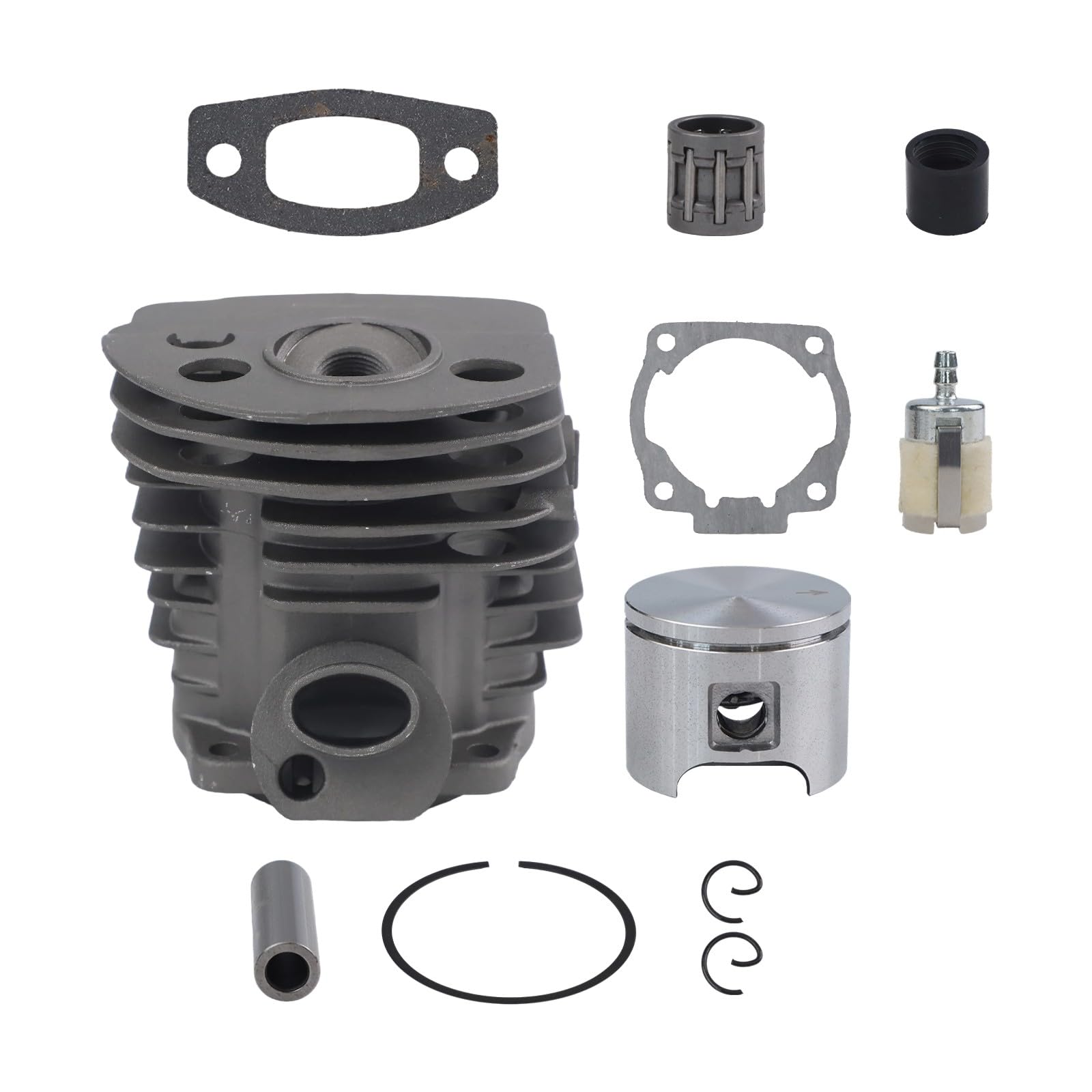 Kit cylindre piston 46 mm anti-serrage pour réfection moteur 51 55 Rancher