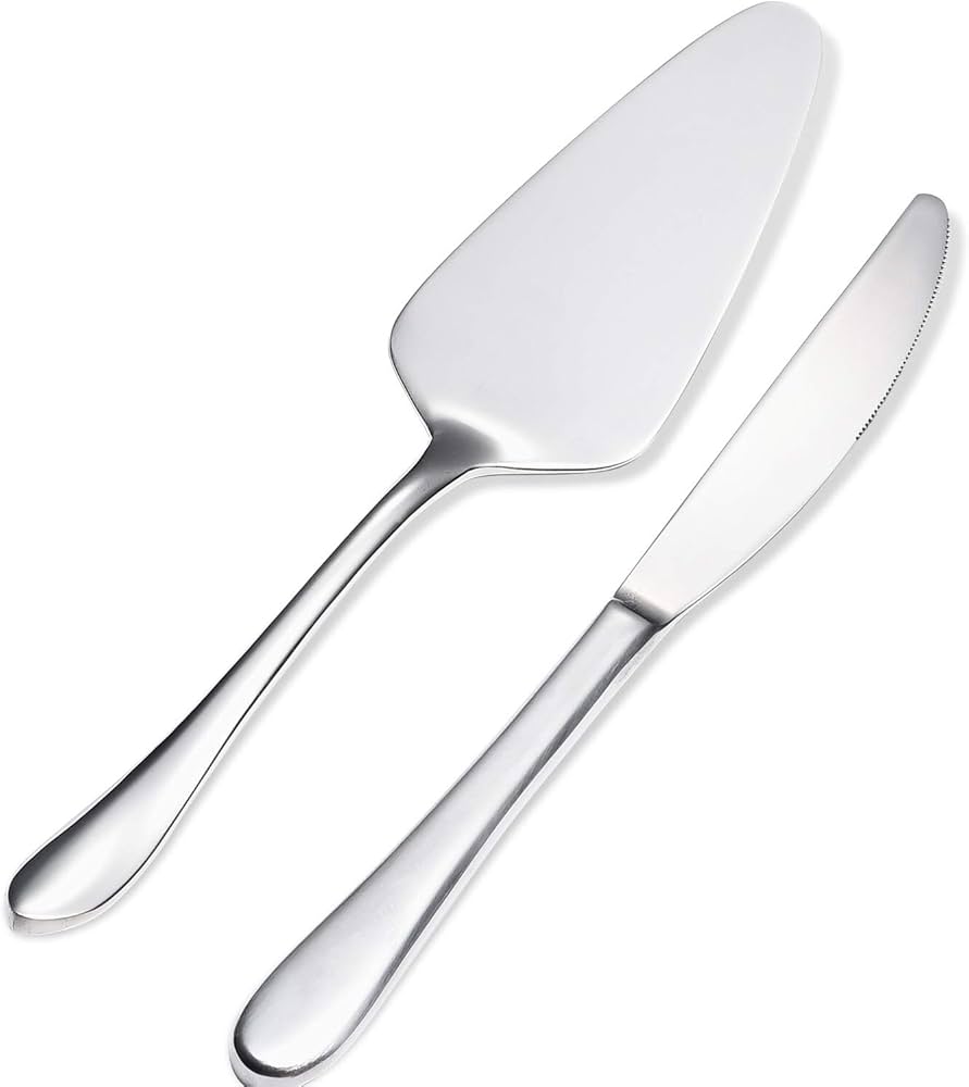  ケーキナイフ＆サーバーセット Amazon | XSHEEP プロ仕様 ウェディングケーキナイフ&サーバーセット