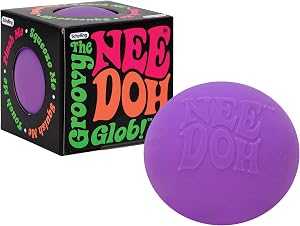 Schylling NeeDoh Original - Sensory Fidget Toy - Pink - Ages 3 to Adult , 1 Count ( Pack of 1)