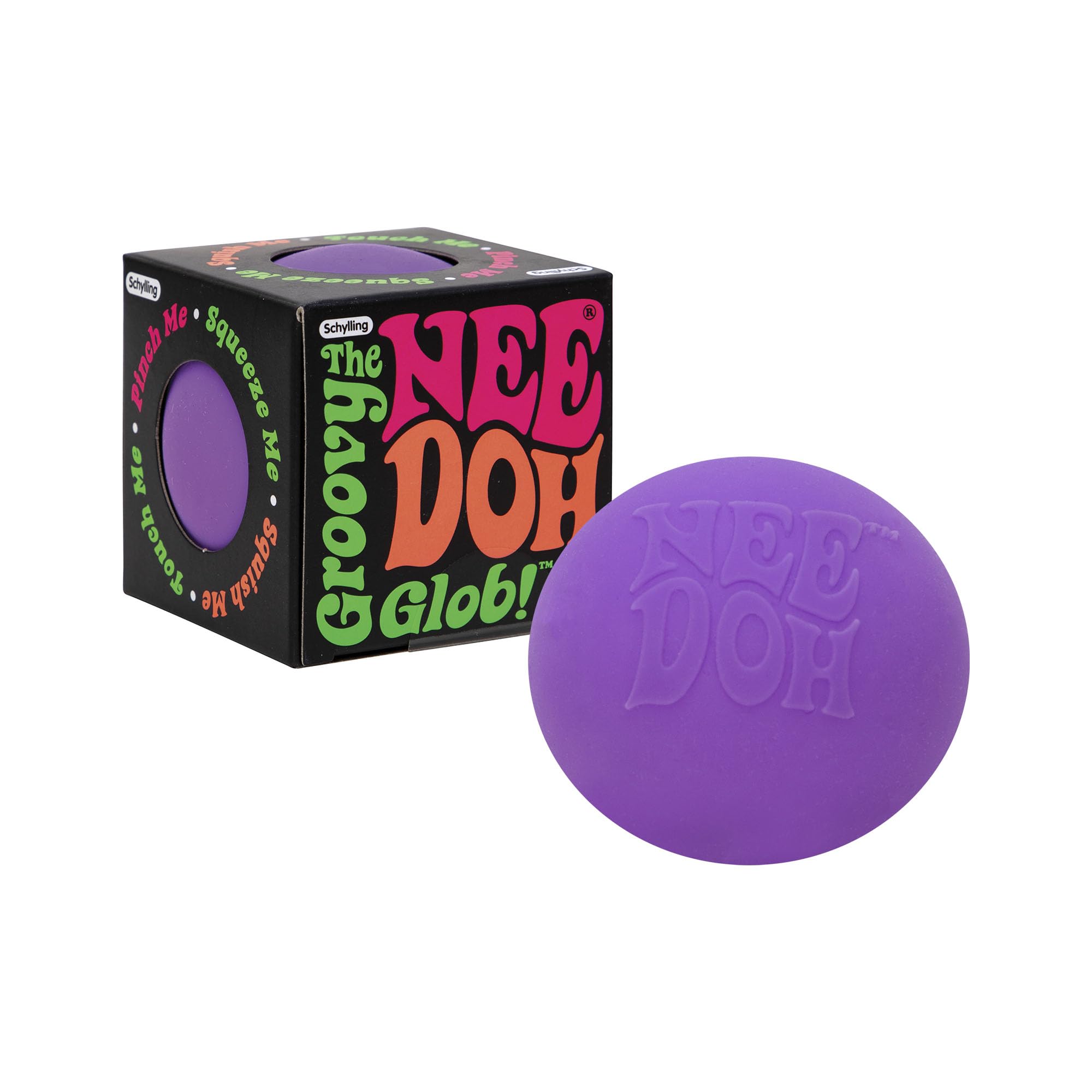 Photo 1 of Schylling NeeDoh Groovy Glob - Purple (Pack of 1)