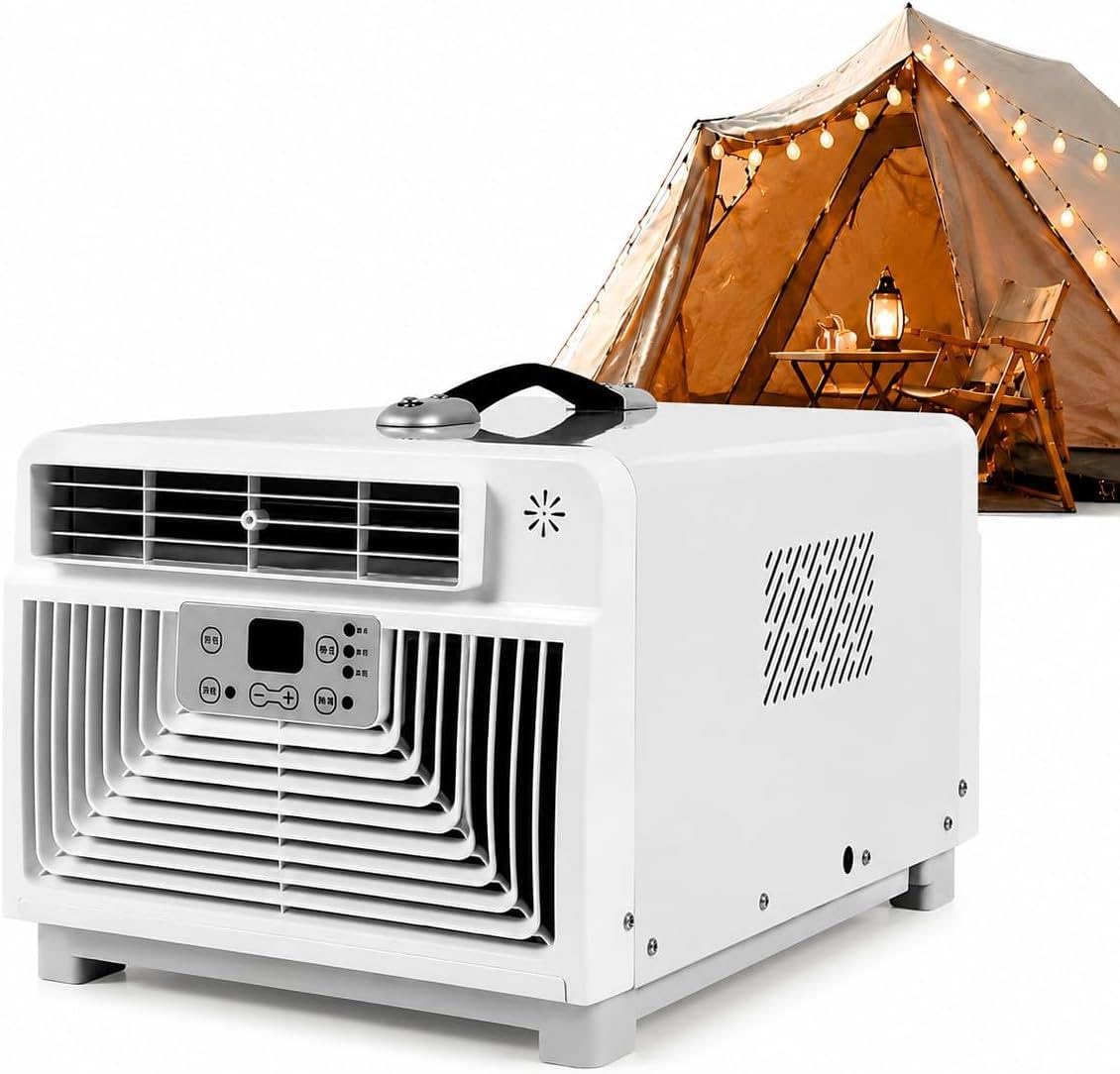 SPECIALBIEGEBUY Portable Air Conditioner 3400 BTU, 300W GMCC Mini AC
