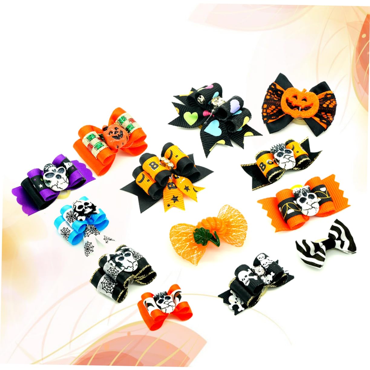 BESPORTBLE 72 Fermagli per per Animali Domestici Halloween Cane per Fermagli per per Fermaglio per Forcina per