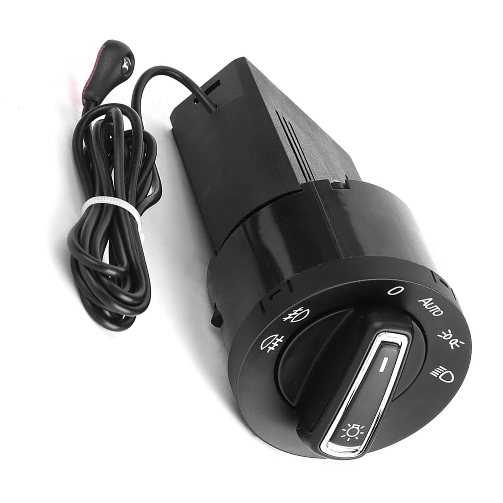 Commutateur de Commande de Phare avec Module de Capteur de Lumière, Commande de Lampe Automatique | Module crépusculaire, faisceau pour Mk4, B5 , finition robuste, technologie de détection automatiq