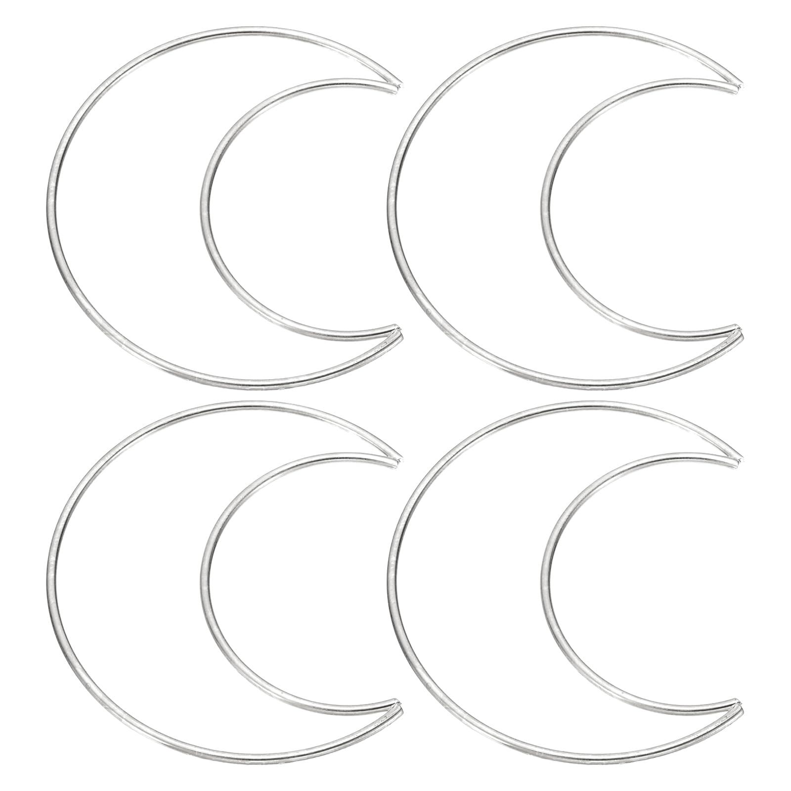 PATIKIL 4 Inch Moon Dream Catcher Rings