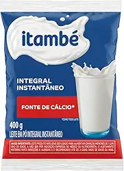 Leite em Pó Integral Instantâneo Itambé Pacote 400g