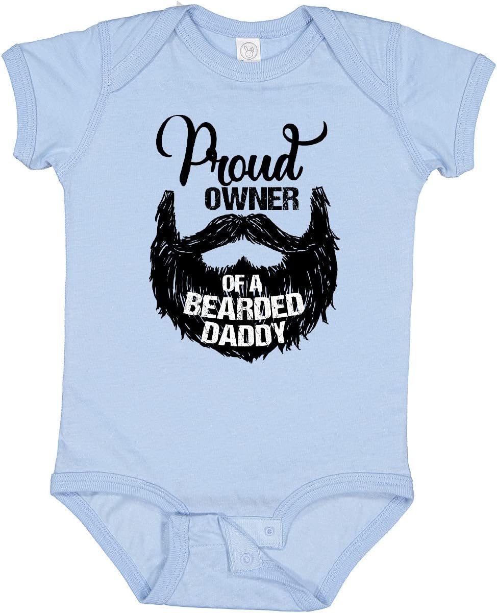 inktastic Proud Owner Of a Bearded Daddy Baby Bodysuit