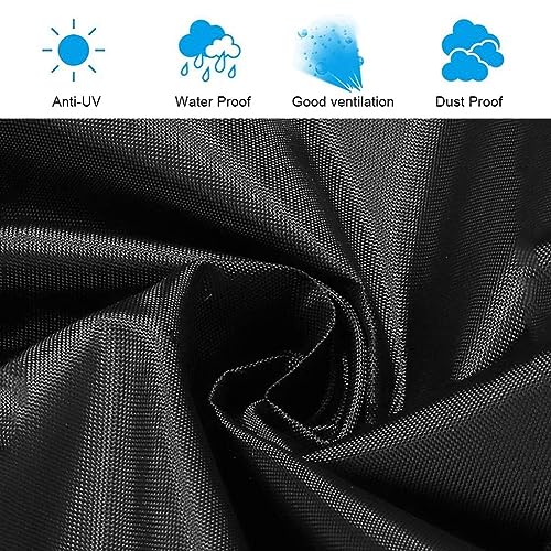 Funda Protectora Para Parasol Sombrilla Excéntrico Grande Funda Para Sombrilla Funda Parasol De Patio Cobertura Sombrilla Playa 210D Oxford Resistente A La Intemperie 205x40/70/50cm ( Tamaño : 265x40/ - imagen 3