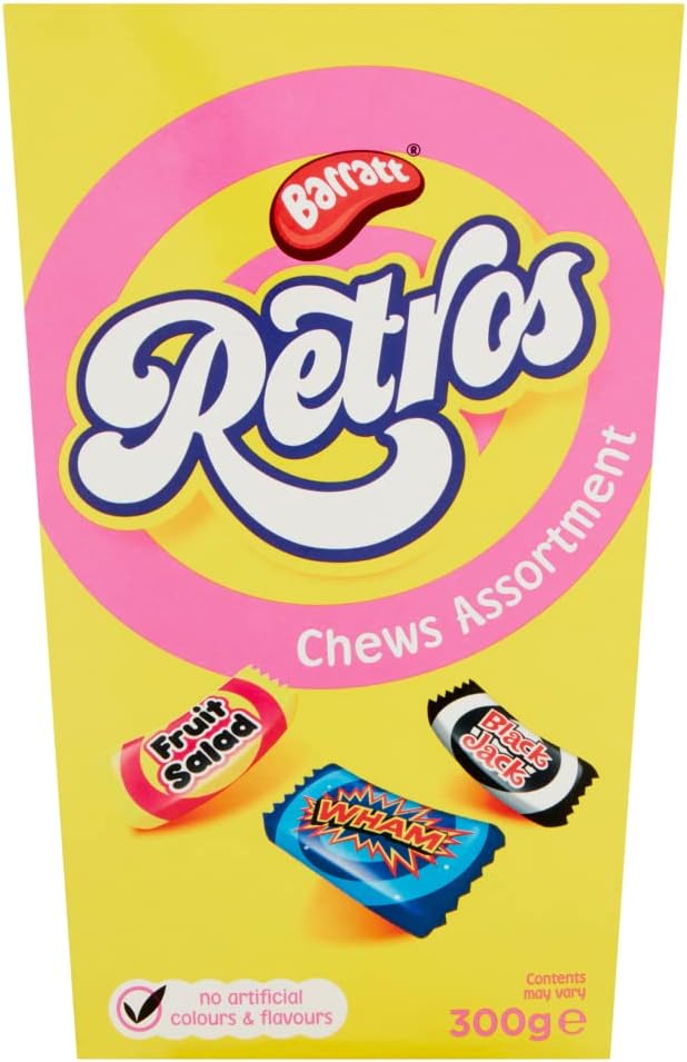 Barratt Retros Chews Assortment, 300g