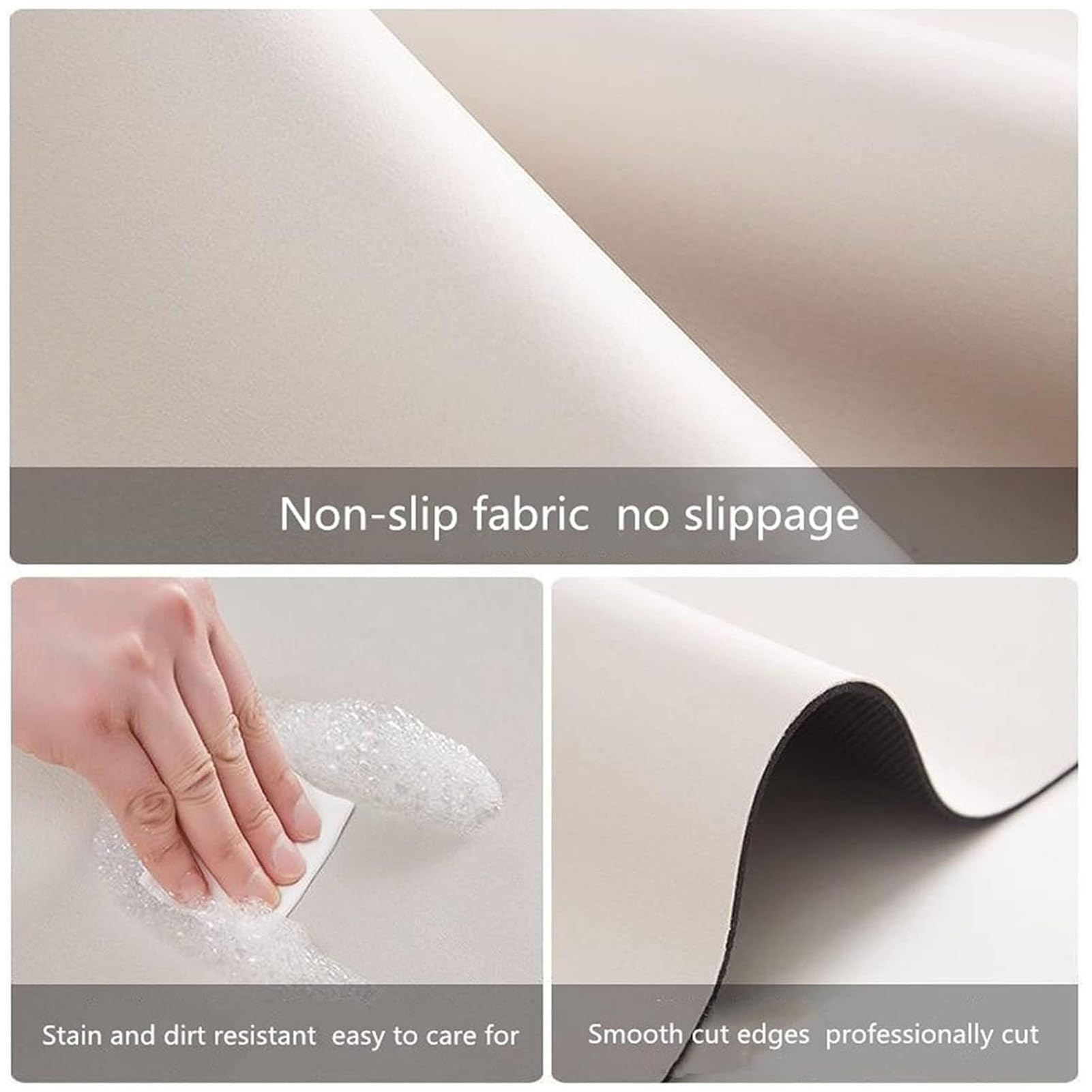Tappeto Bagno Assorbente, Tappeto da Bagno Antiscivolo, Tappeto Doccia Assorbente Lavabile in Cotone, Tappeti Bagno Moderni di qualità (Verde,60 x 90 cm)