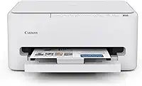 Canon PIXMA TS4320 Impressora jato de tinta colorida sem fio para impressão duplex, branca – Impressora doméstica econômica com copiadora/scanner, design compacto, fácil configuração, garantia