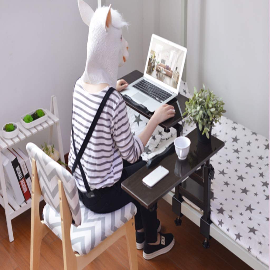 Plateau de bureau pour ordinateur portable, table pliable réglable pour manger, écrire, lire – Bureau de lit portable pour la maison, le bureau, multifonction et pratique