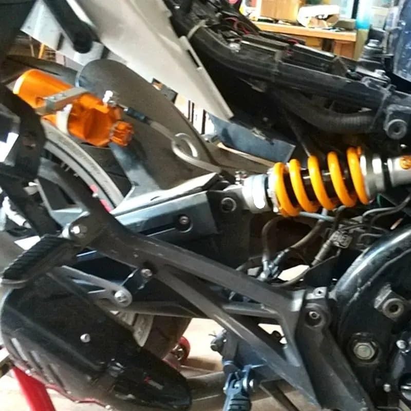 Amortisseur réglable moto CNC 320mm ajustement suspension