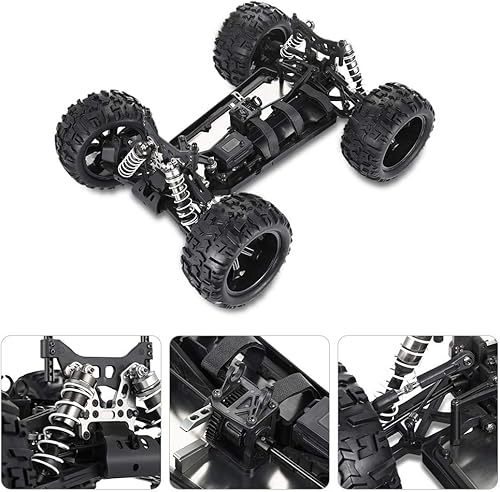 Miniatura 6 de Versión de kit de coche RC, accesorios de actualización de modelo de camión monstruo de vehículo RC compatibles con ZD Racing 9116 18 versión de kit