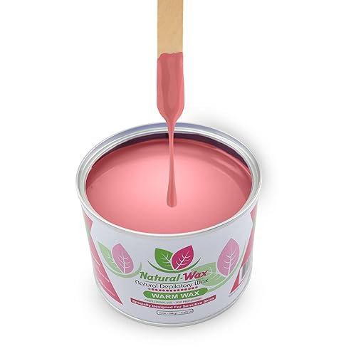 Cera natural depilatoria suave  Uso profesional  100% orgánica  Hidratante  Cera suave suave y suave  Ideal para pieles sensibles, depilación de