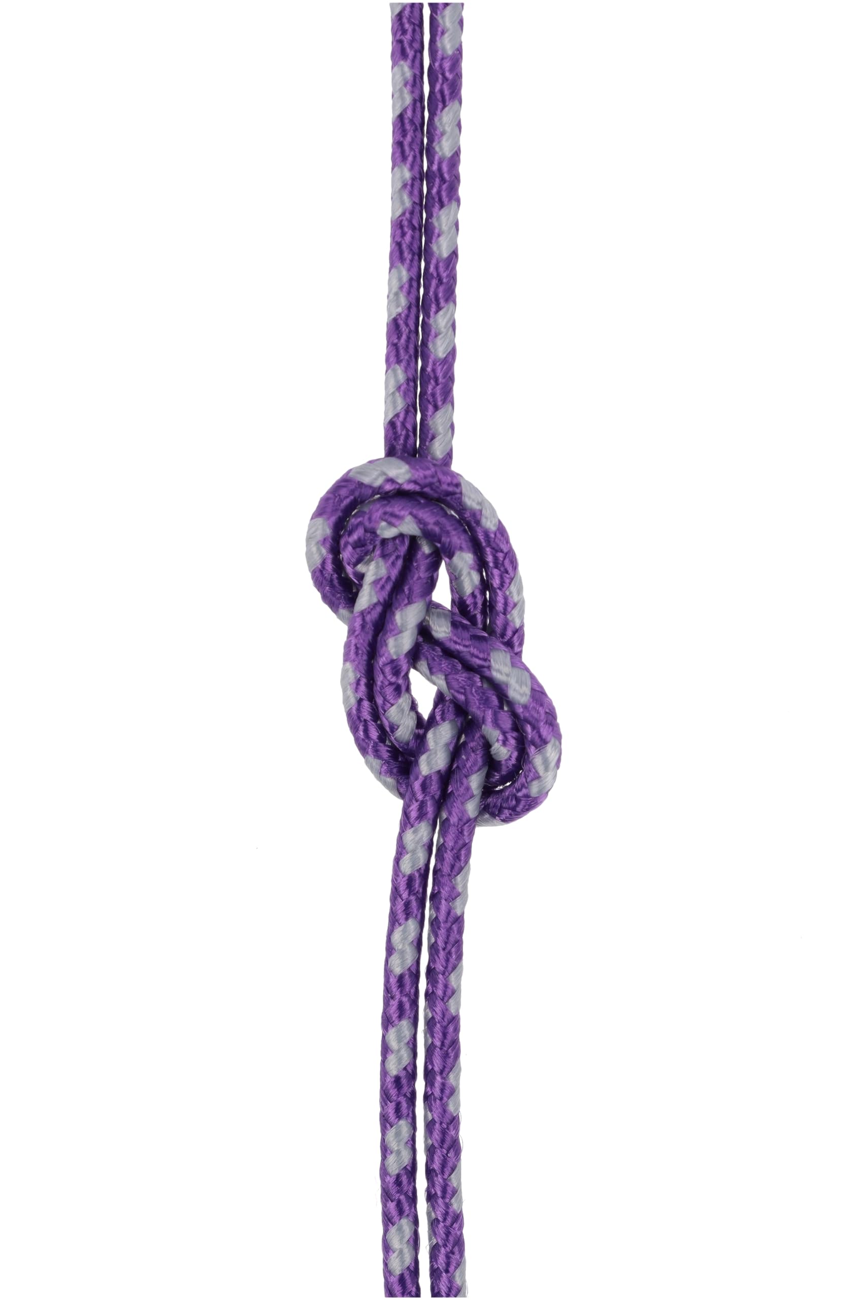 sagola in dyneema rivestito, Sk 75, bobina 50 mt, VIOLA inserti GRIGI, Ø1.5 mm