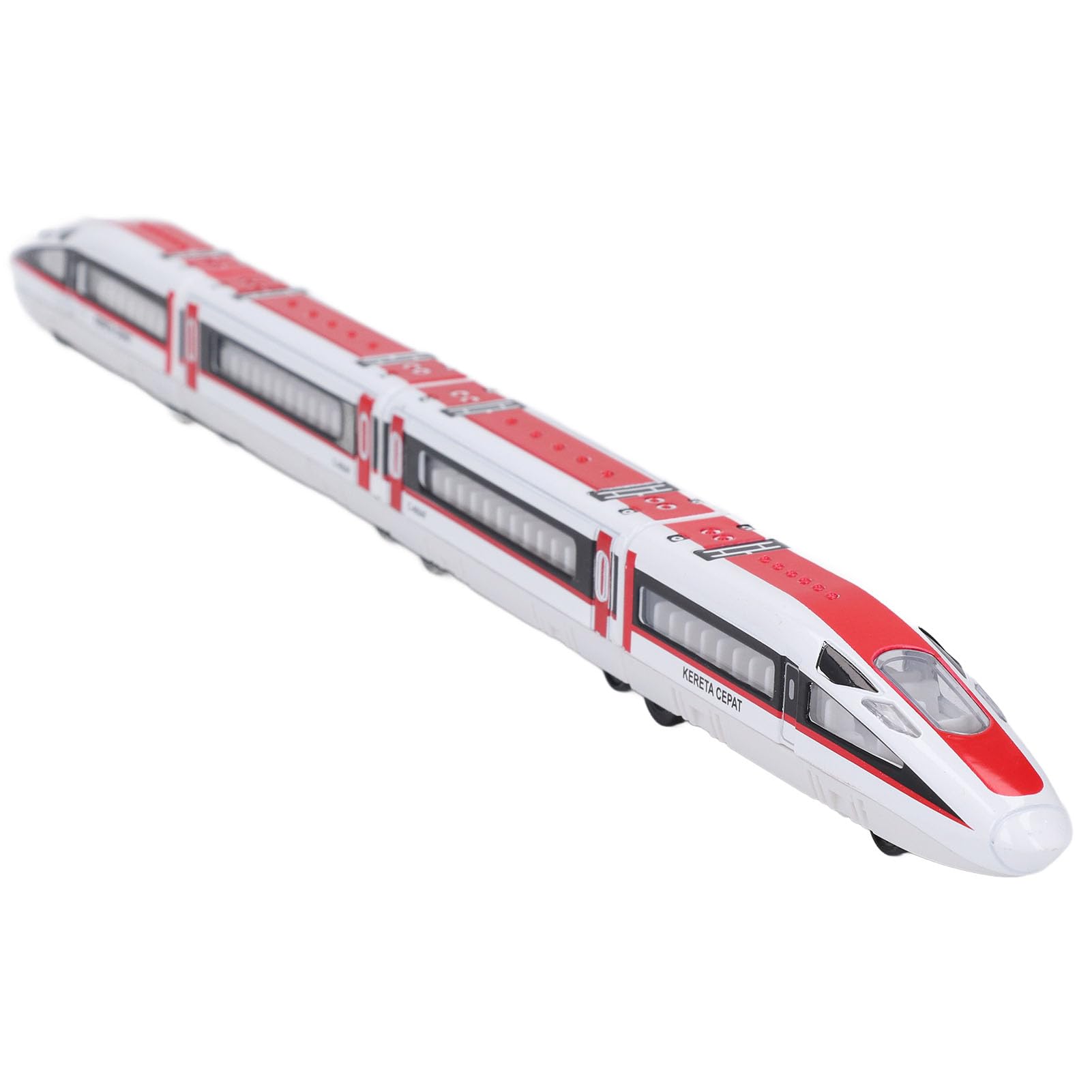 Rengue Zabawka dla Dzieci Szybki Pociąg, dla Dzieci, Zabawna i Bezpieczna Konstrukcja w Wieku od 3 do 6 Lat Zabawka Szybki Pociąg, Aluminiowy Model Toru Nan Zabawki