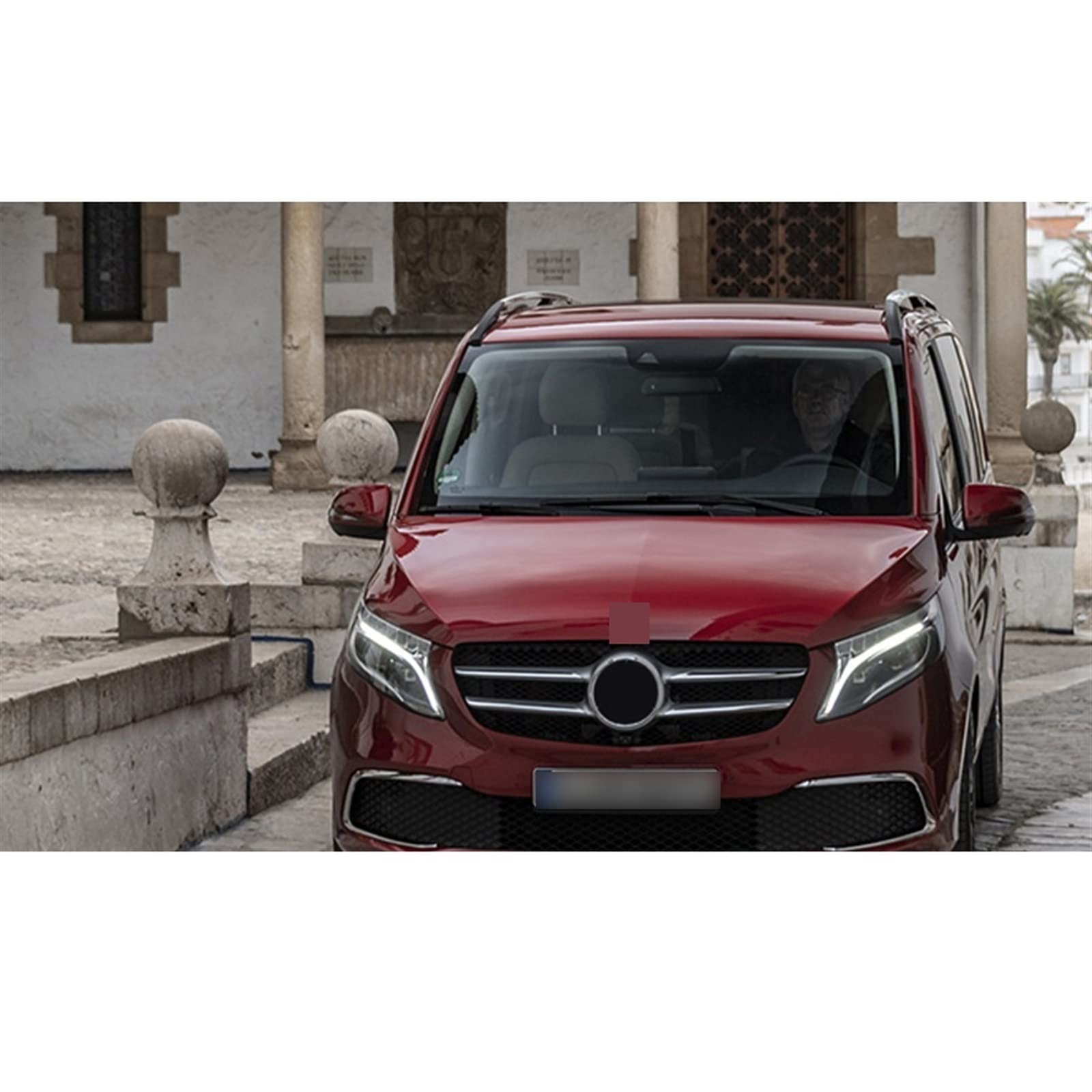Akcesoria samochodowe stylizacja lampa czołowa kompatybilna z reflektorami Benz Vito 2013-2019 W447 reflektor DRL obiektyw projektora dynamiczny(For Left Hand Drive)