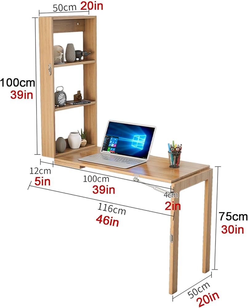 Amazon｜壁掛けテーブル 折りたたみ式壁掛けテーブル 壁掛け式