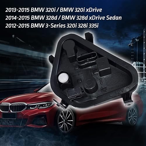 Miniatura 2 de Lámpara de luz trasera para panel trasero para BMW Serie 3 2012-2015 320i 328i 335i M3 Reemplazar el número 63217313043 (izquierda)
