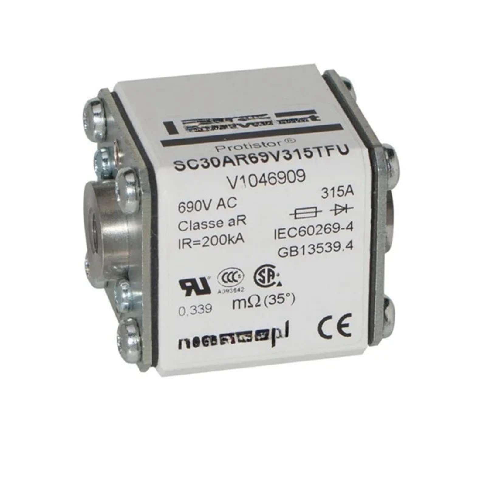 SC30AR69V100TF fusible haute capacité de coupure pour la longévité de vos équipements