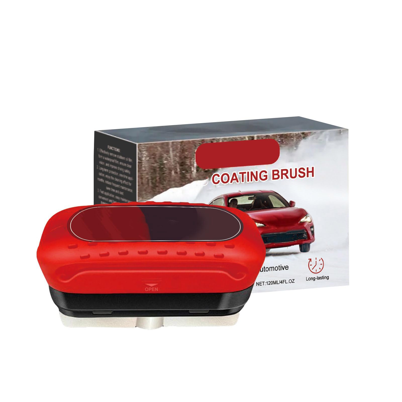 Kalttoy Portable Oil Film Cleaning Brush for Automotive Glass Ensures Clear Visibility and Enhancing Surfaces Protecting Fog Cleaner