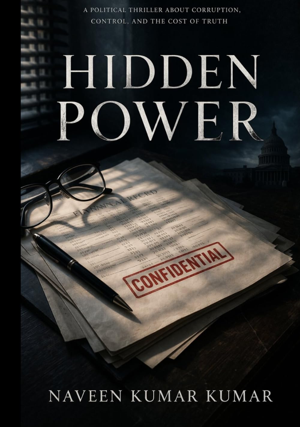 Hidden Power: “A Political Thriller About Government Corruption, Secret Systems, and the Fight for Contro