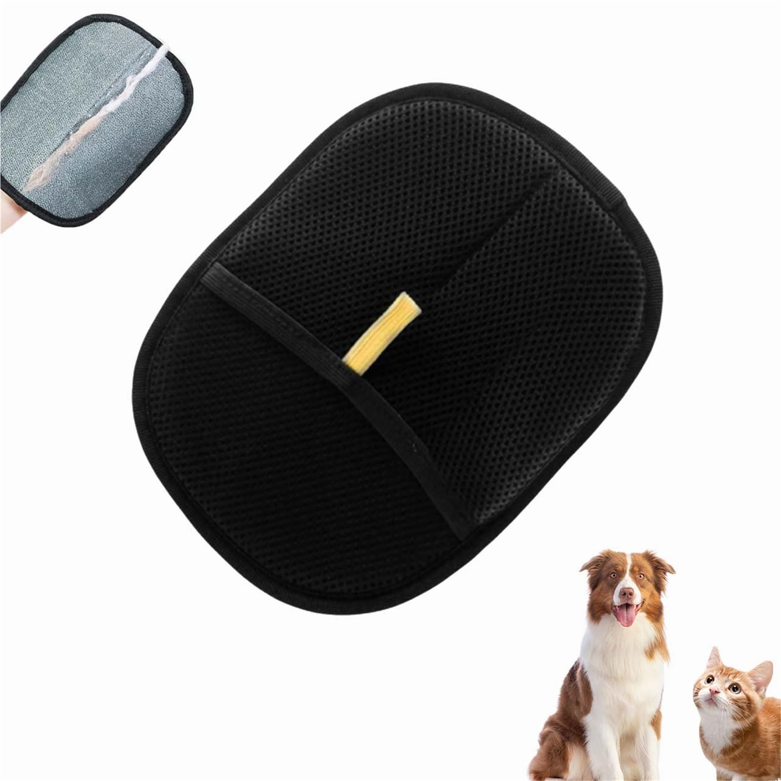 Xifyjus Pet Hair Removal Glove,Efficient Electrostatic Pet Hair Remover Glove For Cats & Dogs,Reusable Pet Cat Grooming Gloves Hair Removal,Pet Hair Mitt Cleaner Glove For Couch,Furniture,Carpet,Car Seat(1Pcs