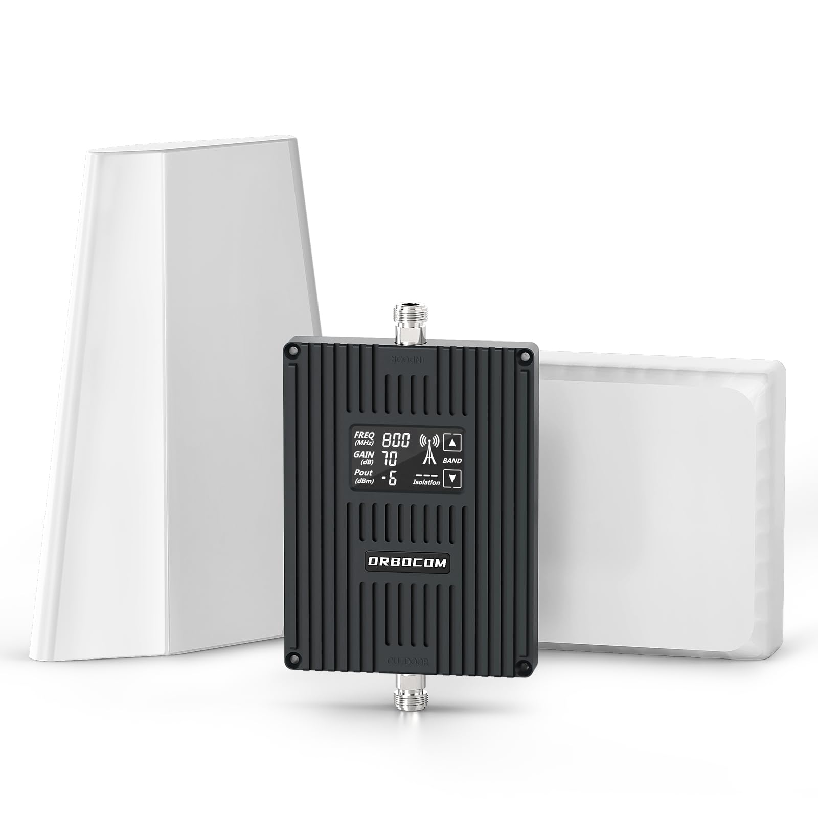 5G 4G 3G Mobilfunk Signalverstärker Band 20/1/3/7/8 LTE Verstärker GSM Repeater Für Home Office Handy Signalverstärker Unterstützt Alle Betreiber Vodafone O2 Bereich Bis Zu 400 Quadratmeter