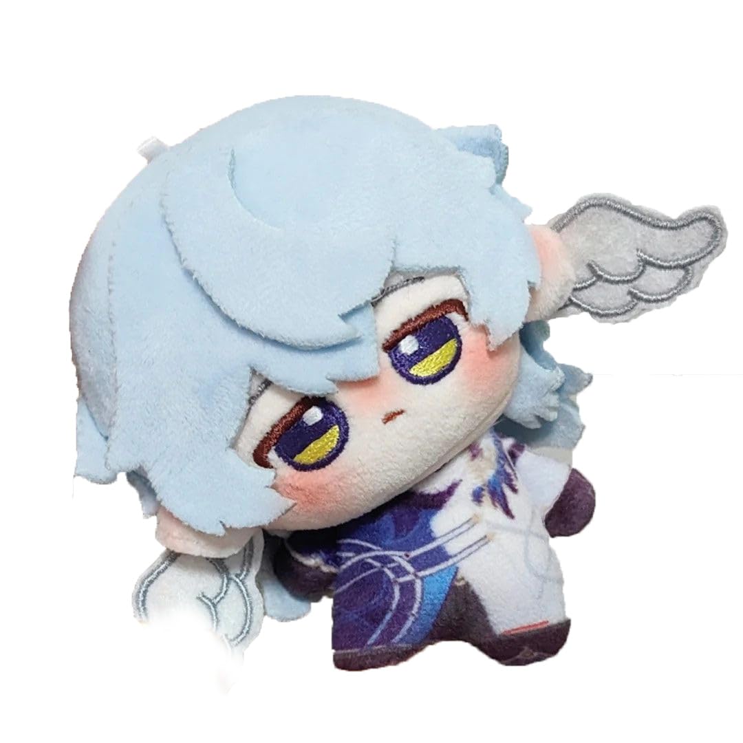 Hon Kai Chibi Figure Doll Cute Robin & Sunday Chibi Plush Pendant Keychain Backpack Decor Accessories (Sunday)