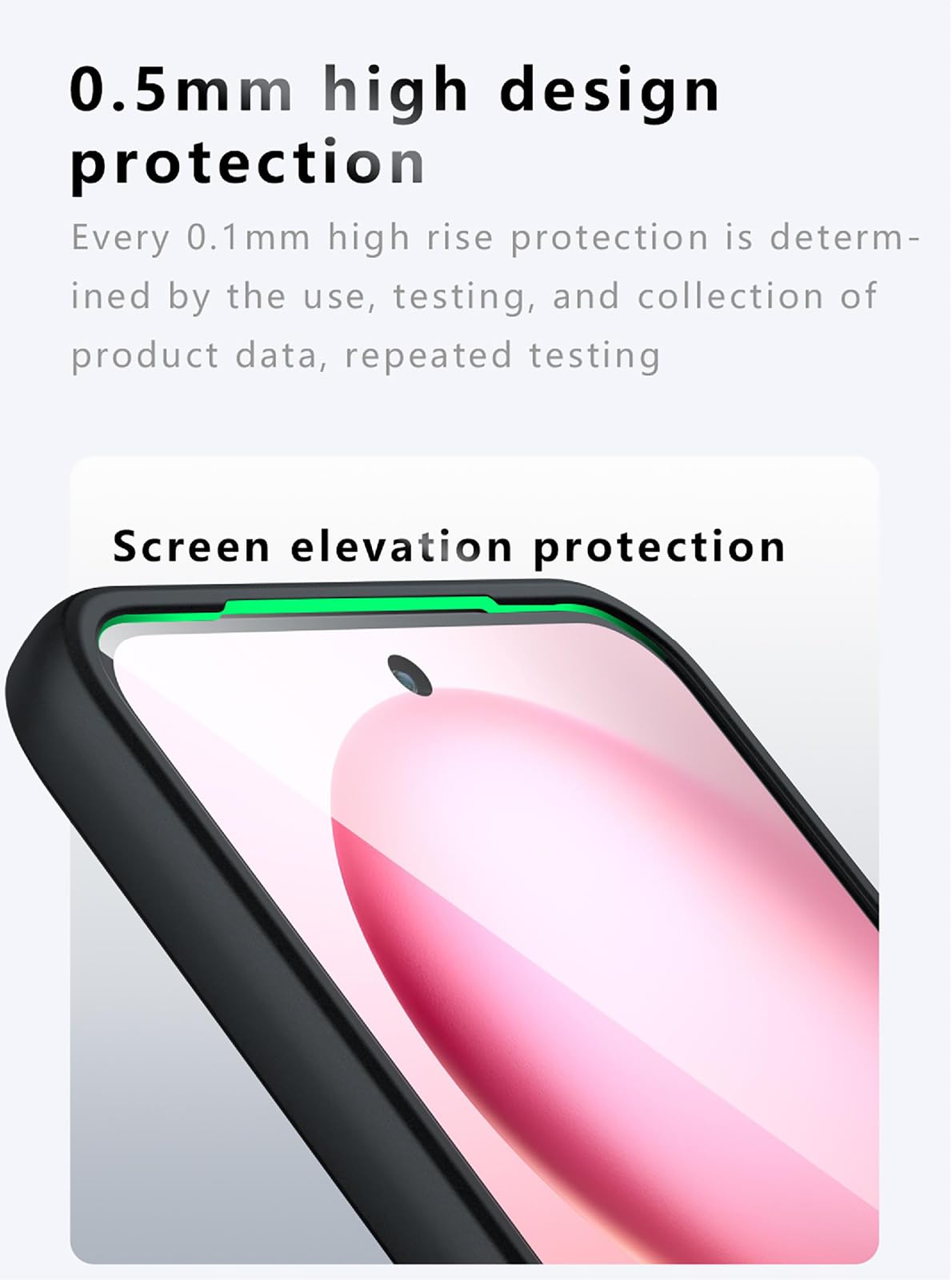 SEAHAI Cover per Vivo X200 Pro, Custodia Protettiva Ultra Sottile ed Elegante in Silicone TPU, Vetro a Colori Sfumato AntiGraffio Antiurto Case, Blu Elegante