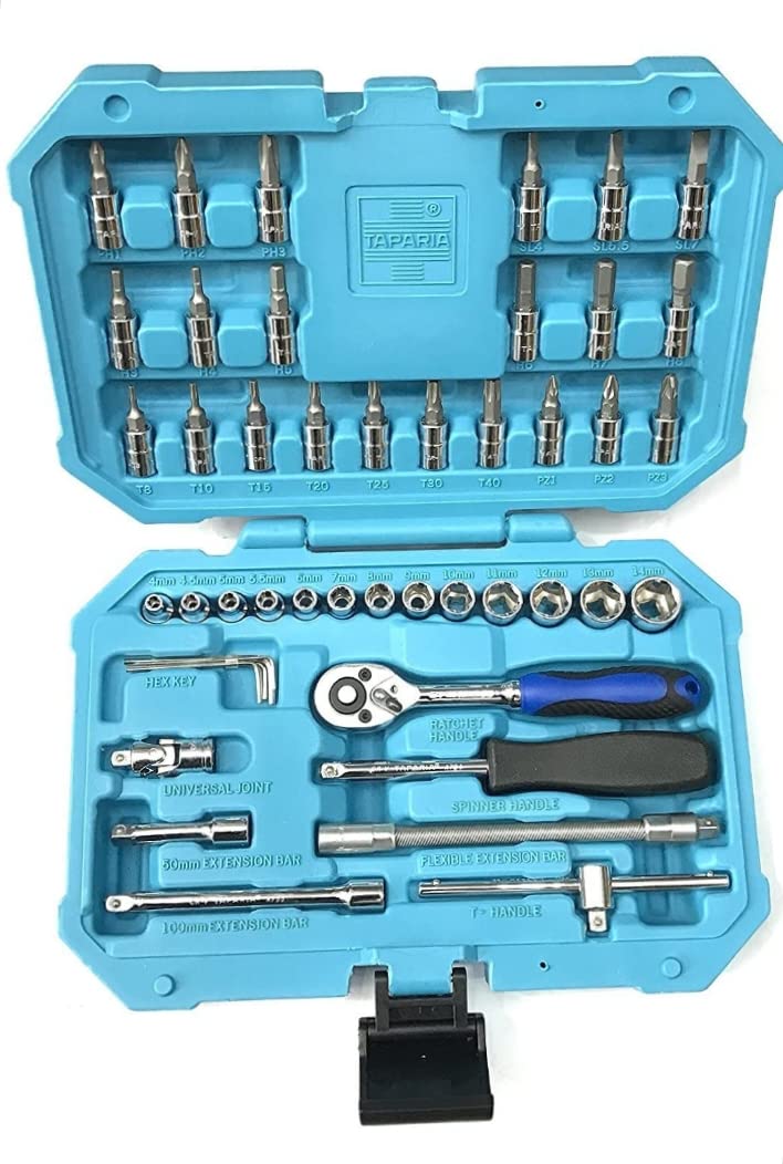 Taparia 46 pcs Socket Combination DIY Repair Tool kit (B09R822M2T) Amazon Price History, Amazon Price Tracker