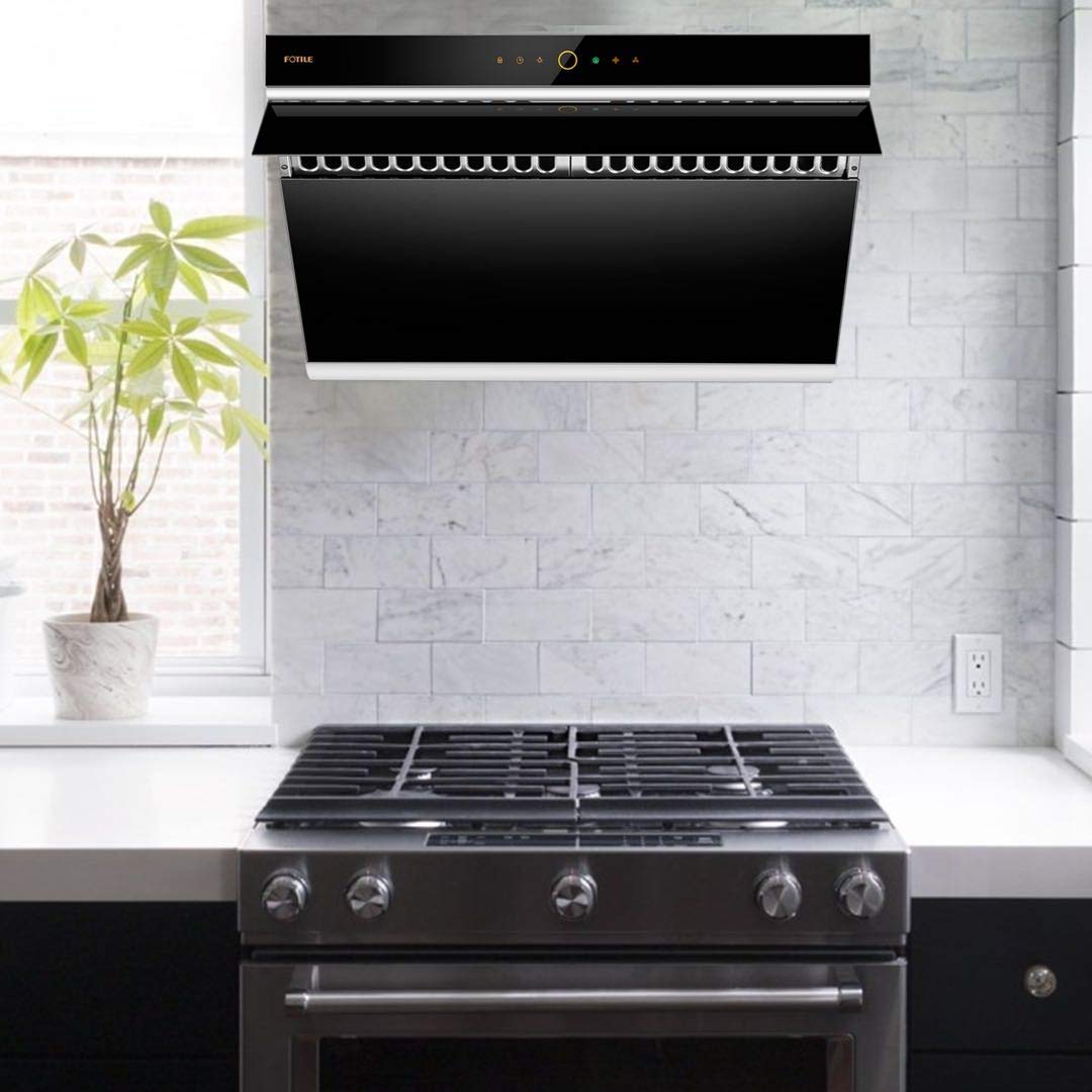 FOTILE JQG7505 30” or WallMount Range Hood Dual DCMotor Side Draft Design