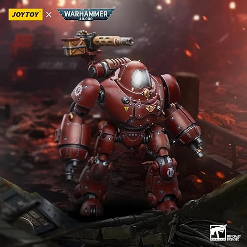 Miniatura 10 de LEBOO JOYTOY Warhammer 40k 118 Figura de acción Adeptus Mechanicus Skitarii Marshal 4.88 pulgadas de altura modelos de juguete Joy