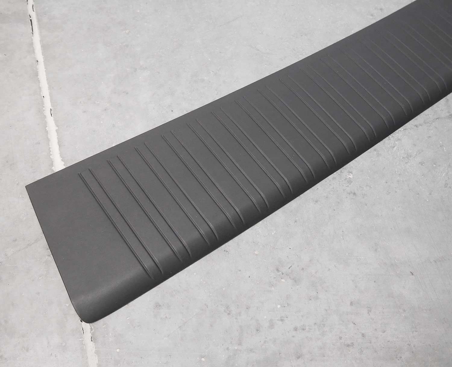 CHROMEMASTER | Protection de Pare-Chocs arrière | Compatible avec Peugeot Rifter 2018- | Plastique : polyuréthane, Noir Mat | Protection de seuil de Coffre pour protéger Votre Voiture des Rayures