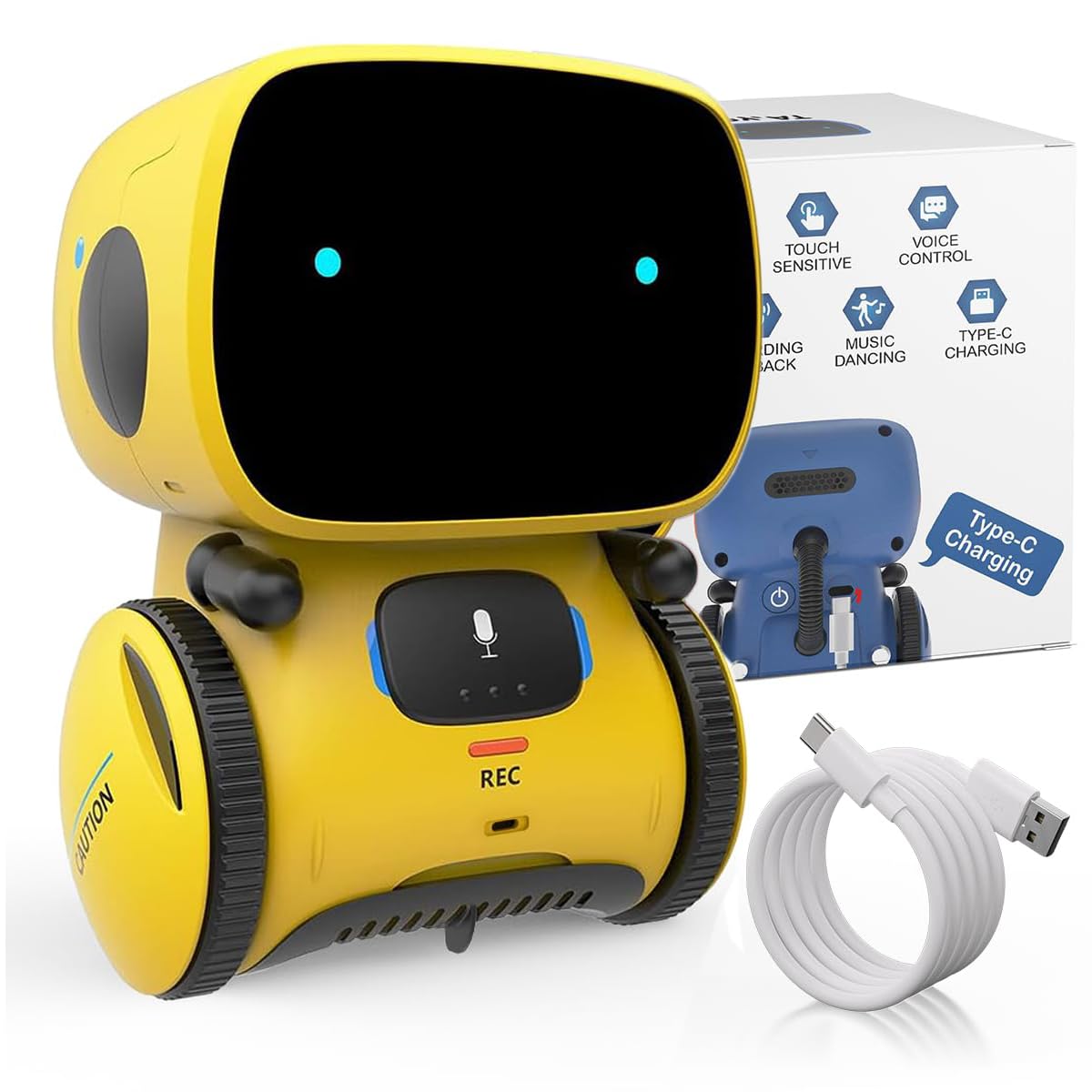 Amazon.co.jp: 98K ロボットおもちゃ 女の子 男の子 充電式 音声