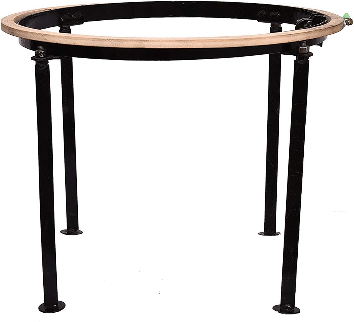 Udhayam Aari Work Stand, Aari Embroidery Frame Stand, Maggam Work Stand,Tambour Stand Wooden Hoop, Embroidery Fame Stand 16" Inches