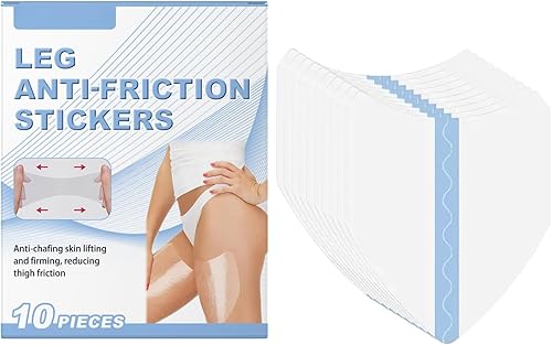 Adhesivos antirozaduras para el interior del muslo, almohadillas ultrafinas antifricción para muslos, a prueba de sudor, autoadhesivas, para