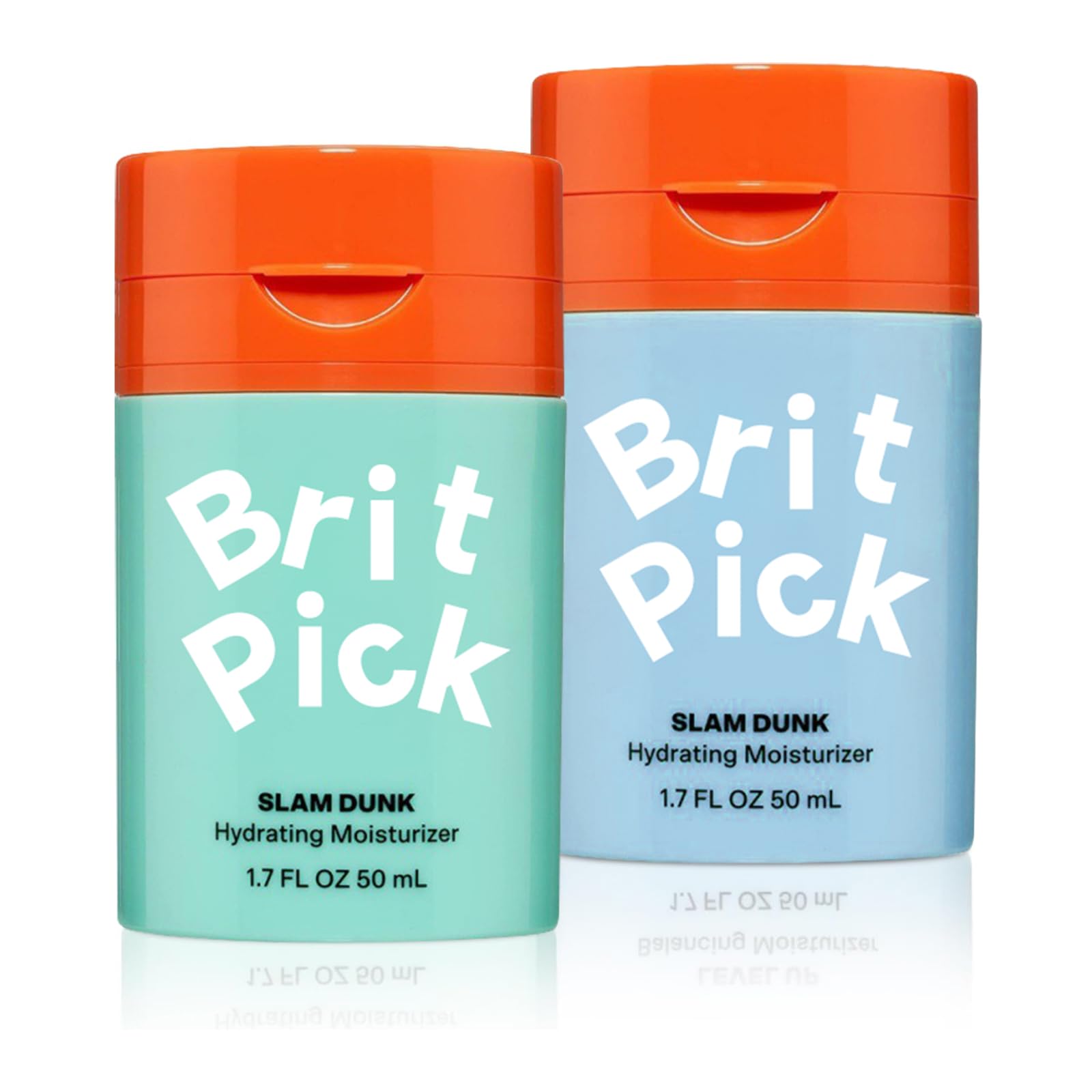 Slam Dunk Hydrating Moisturiser with Vitamin E+Aloe Vera Juice Face Cream for Normal to Dry Skin+ Level Up Balancing Moisturiser for a Radiant Complexion(50ml) (2A)