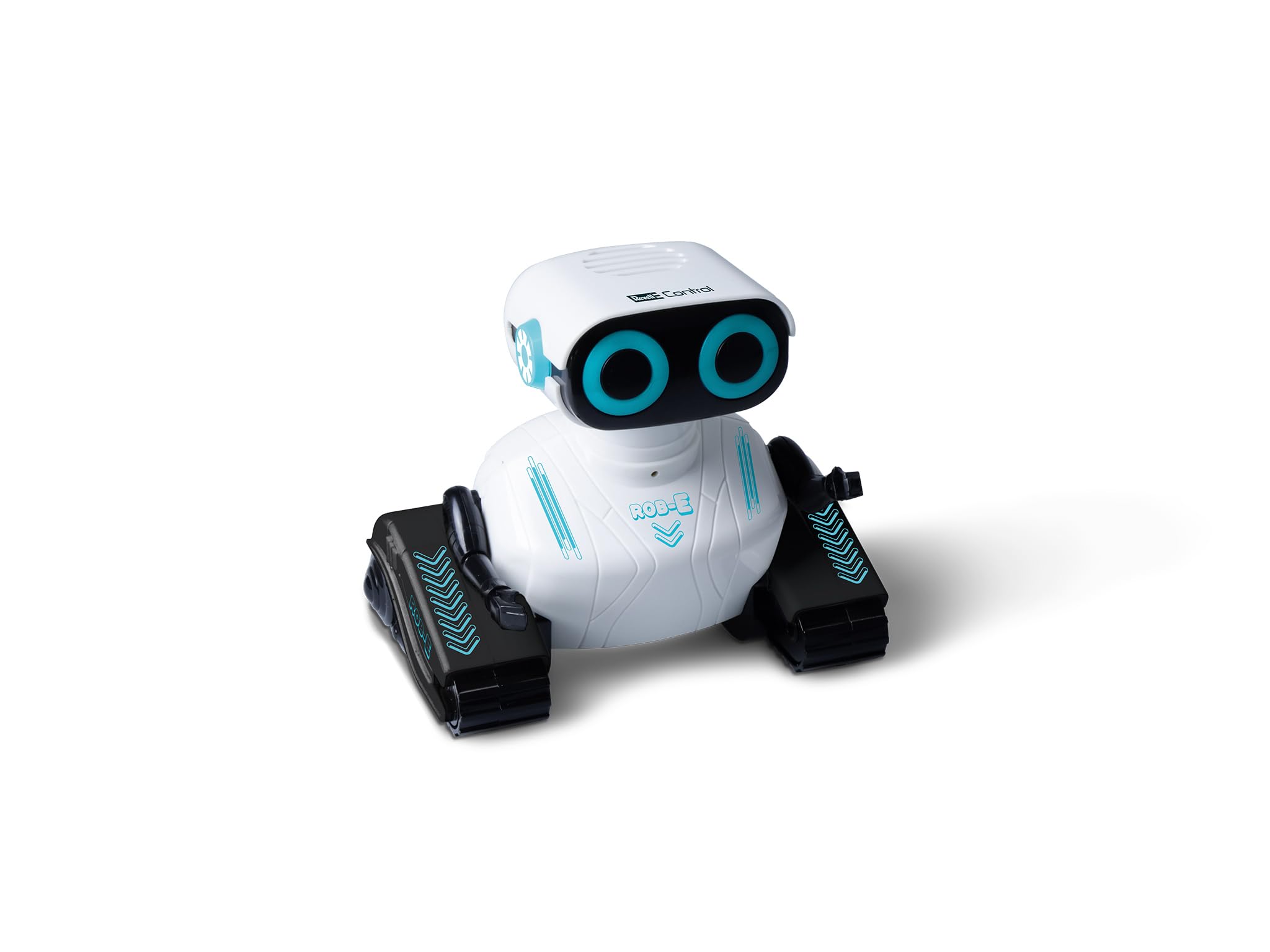 Revell Control 24702 Robot RC Rob-E Fonctions programmables I Lumières LED et Sons I avec contrôle Infrarouge précis I 37 cm de Long