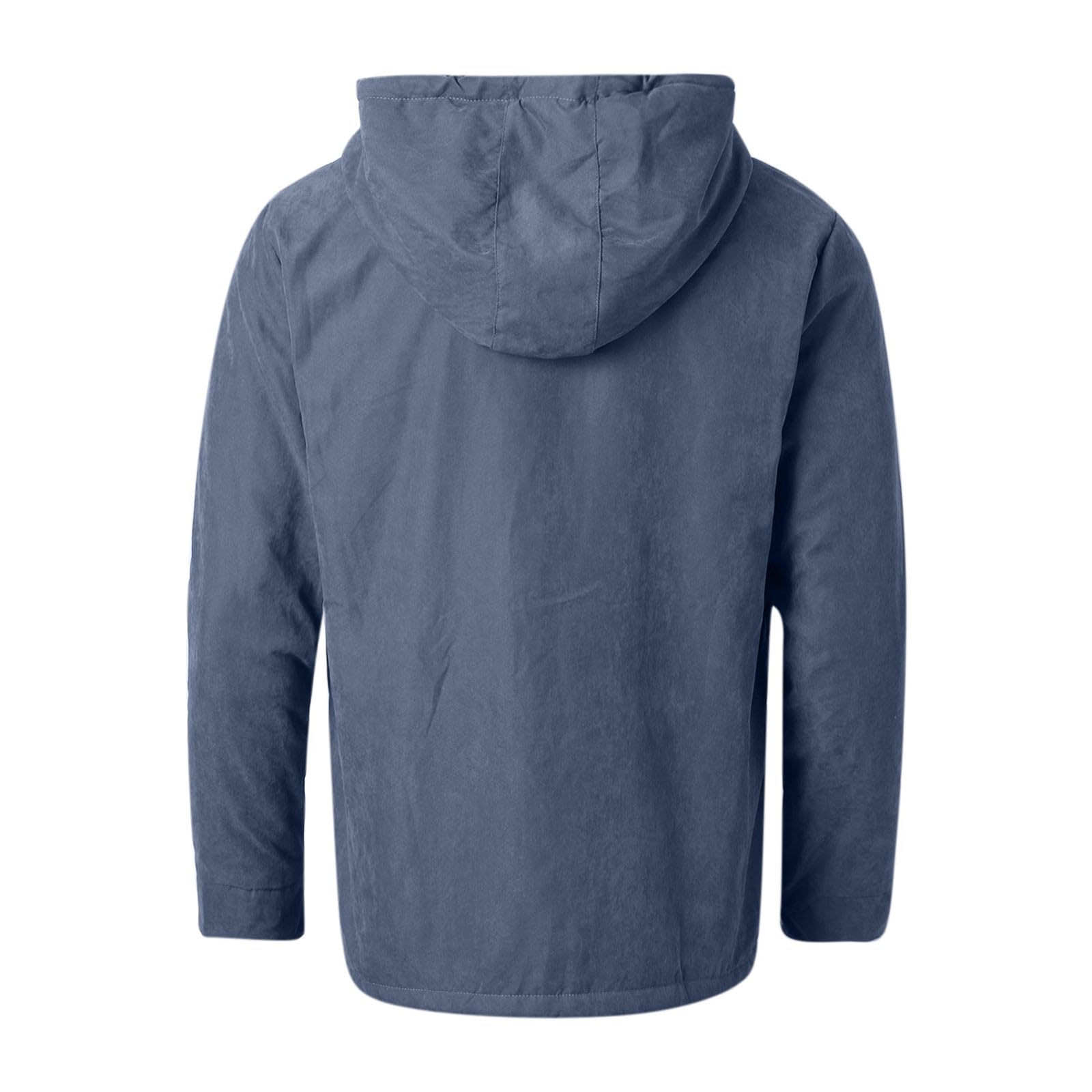 Generisch Chaquetas casuales para hombre | Nueva sudadera con capucha de moda con impresión 3D casual juvenil con cremallera