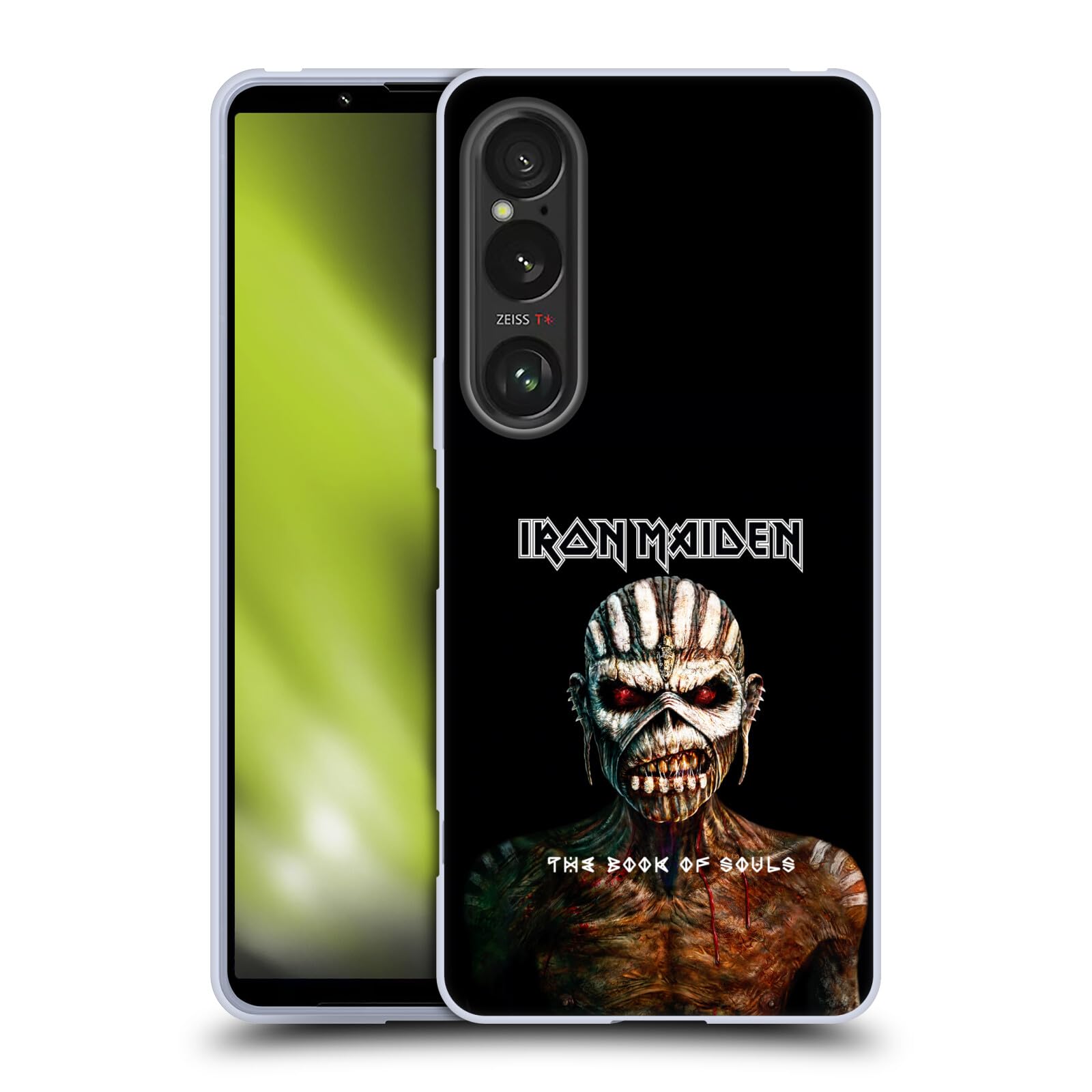 Head Case DesignsOfficially Licensed Iron Maiden The Book Of Souls Album Covers Soft Gel Case Compatible With Sony Xperia 1 VI 5G