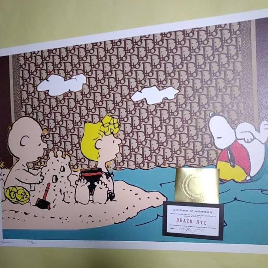 jsmama様専用額装death nyc スヌーピーチャーリーブラウン