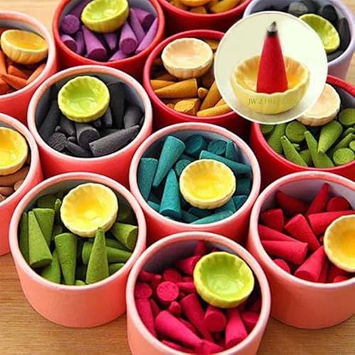 Incense Cone | Back Flow Incense Cone | Air Freshener Incense Cone Each Box Contains 40 Assorted Incenses Cone | 4 Aromas 50 Boxes (40 Incense Of Each) #TOP5