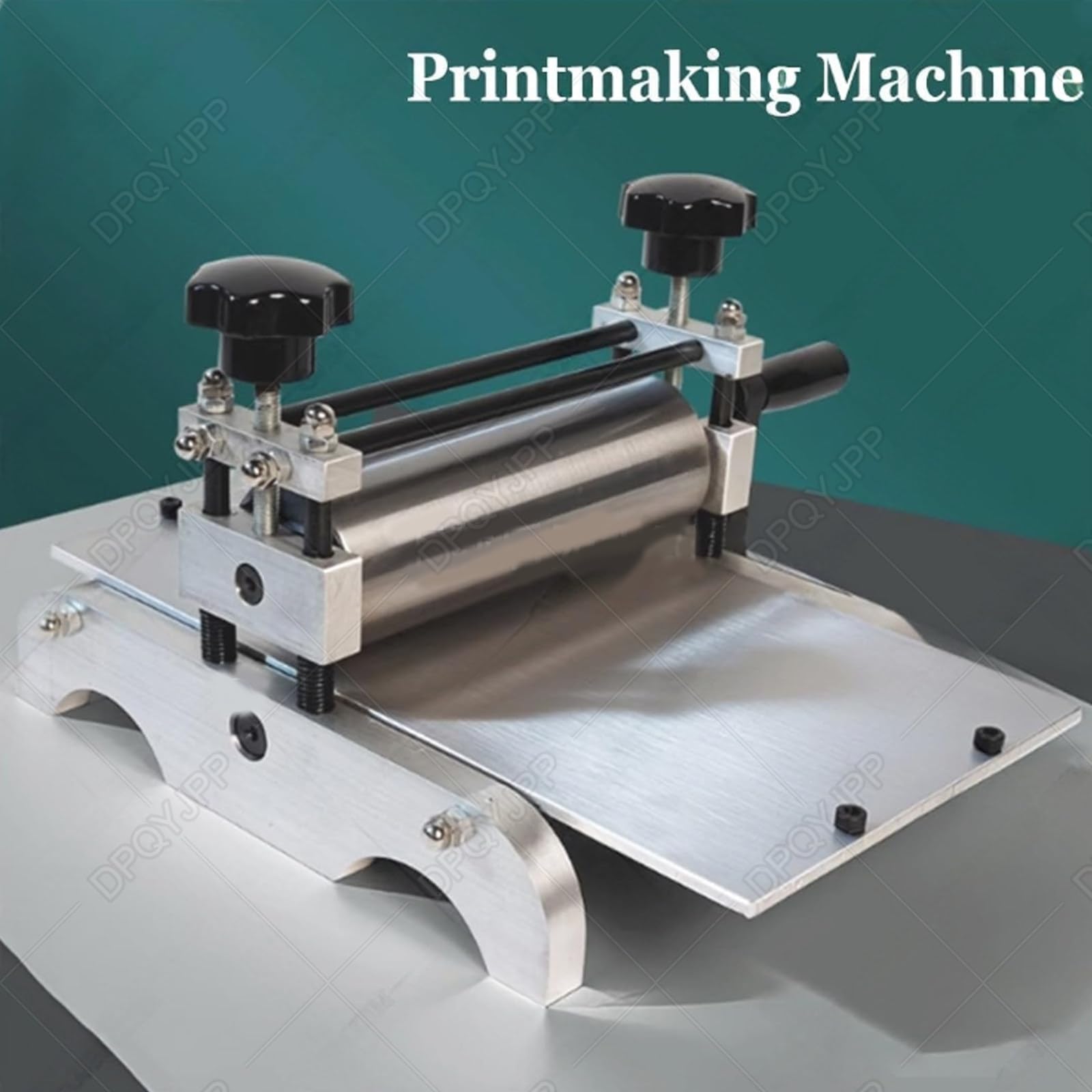 Macchina da stampa multifunzionale con laminatore d'acciaio da 14x7 pollici per incisione, Intaglio, rilievo, legno, rame, ceramica
